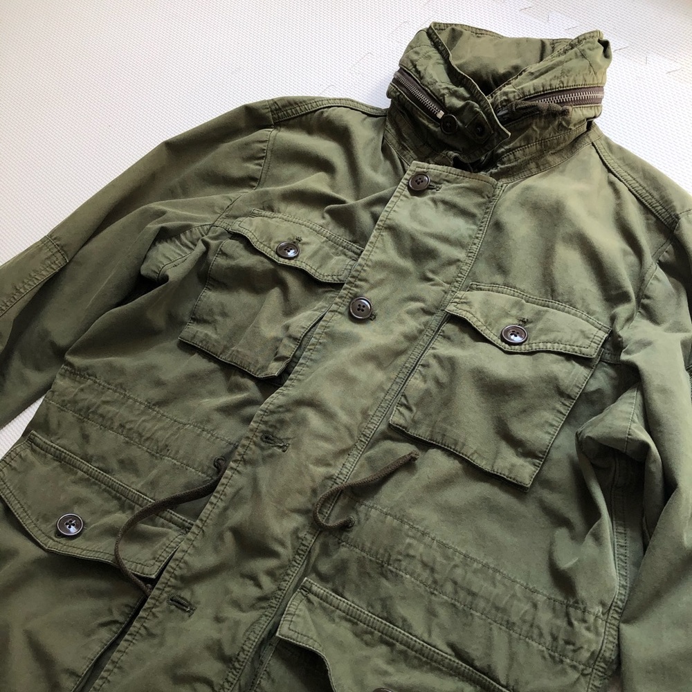 J Crew Field Mechanic Jacket medium green